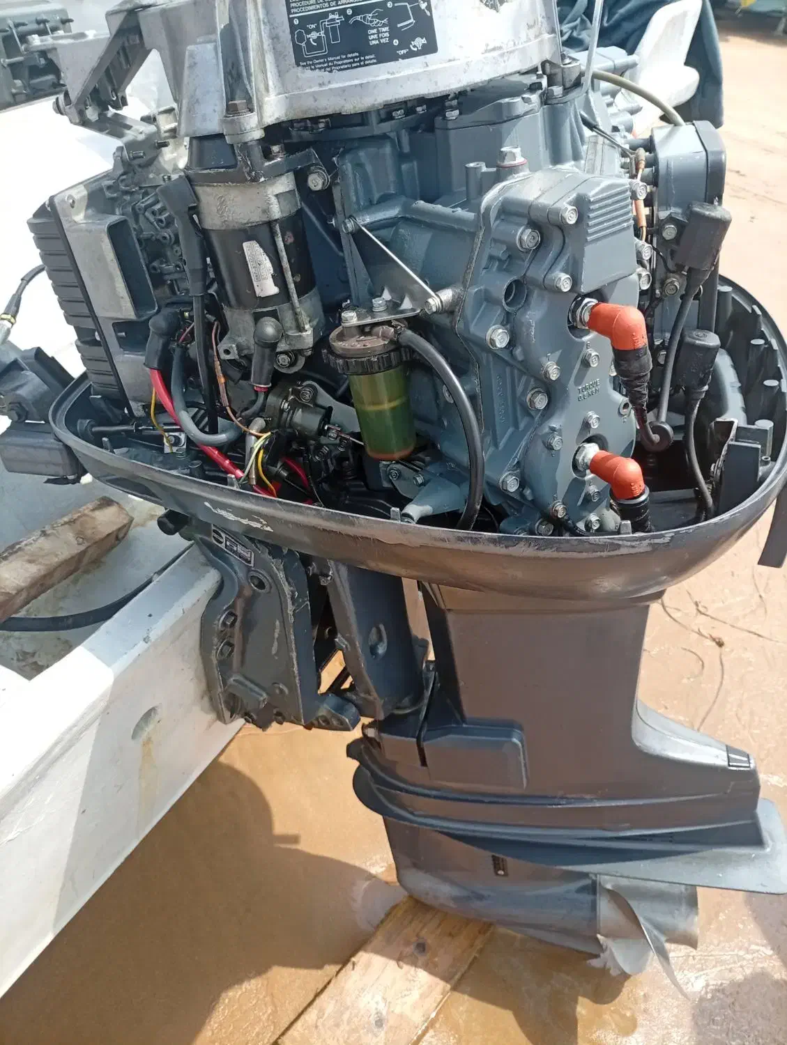 موتور قایق 115 با تمام وسایل|قایق و سایر وسایل نقلیه|چابهار, |دیوار