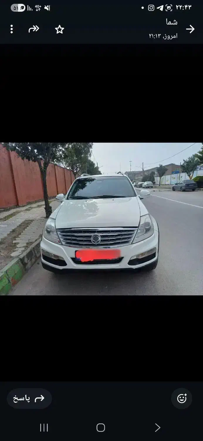 سانگ یانگ رکستون اتاق w|خودرو سواری و وانت|نوشهر, |دیوار