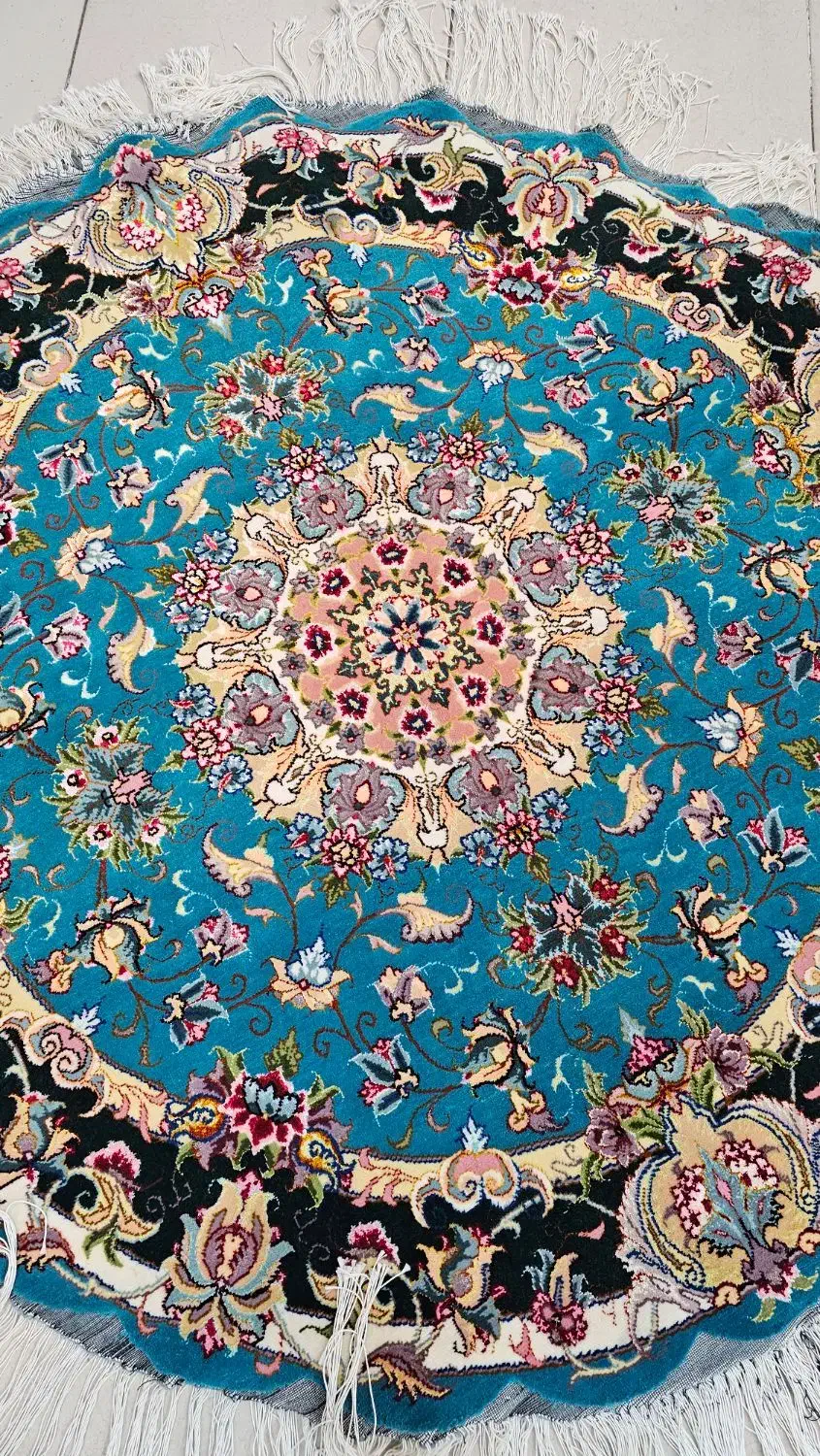 فرش سالاری گرد قطر ۱.۵|فرش|تبریز, |دیوار