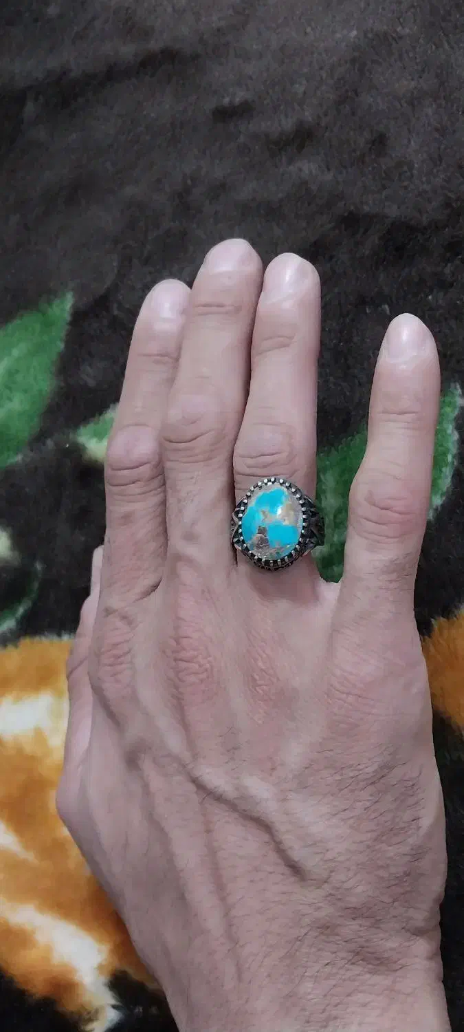 انگشتر فیروزه اصل نیشاپور|جواهرات|بهار, |دیوار