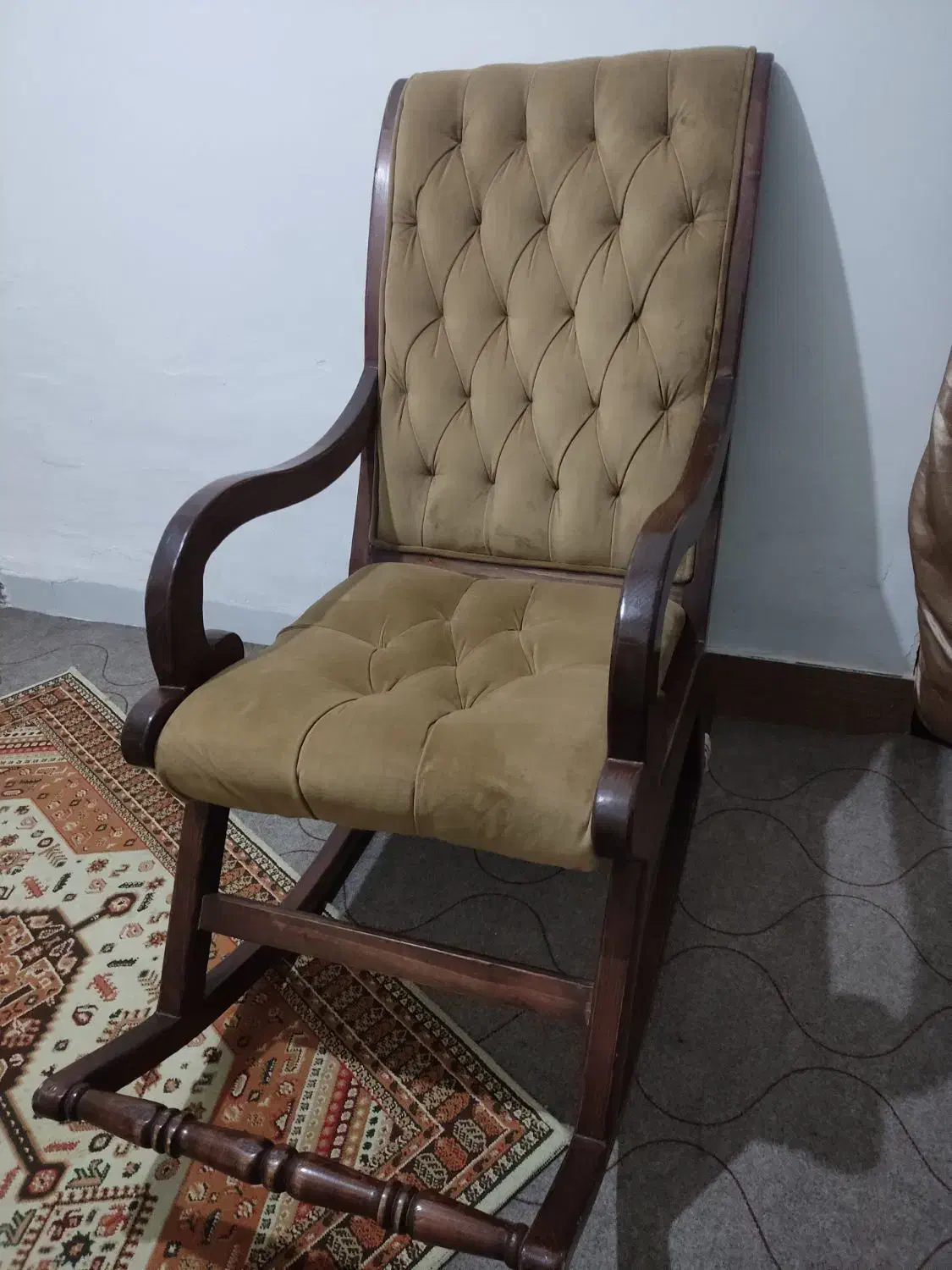 صندلی راک چوبی|صندلی و نیمکت|پاکدشت, پاکدشت (مامازند)|دیوار