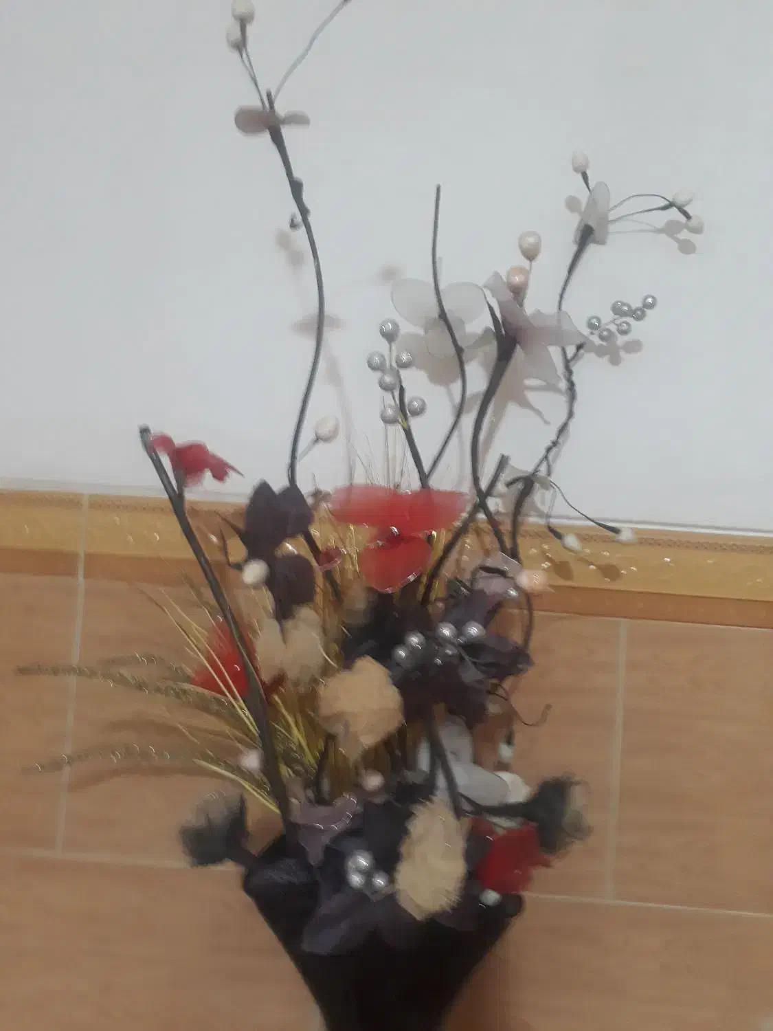 گل و گلدان|گل مصنوعی|همدان, |دیوار