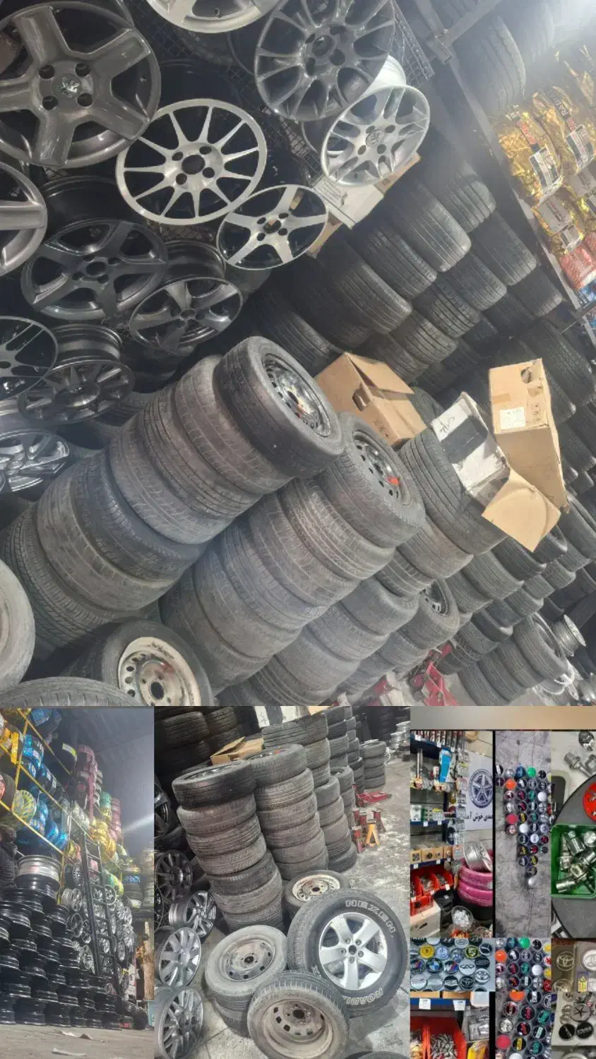 زاپاس کامل، لاستیک کارکرده قفل چرخ|قطعات یدکی و لوازم جانبی|مشهد, کوشش|دیوار