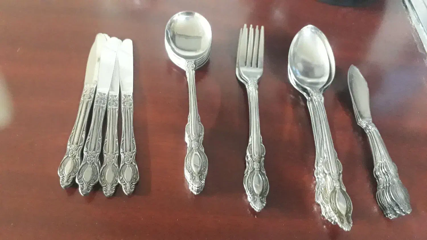 سرویس قاشق چنگال|ظروف سرو و پذیرایی|ری, علایین|دیوار