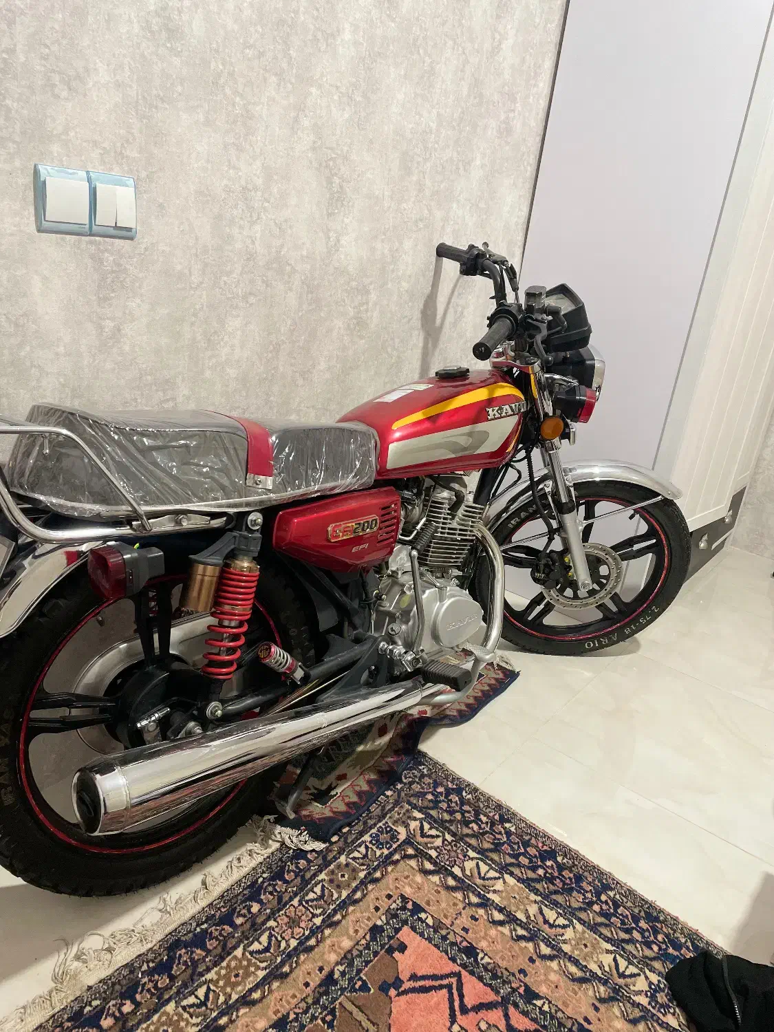 موتور هندا کویر200|موتورسیکلت|کرمان, |دیوار