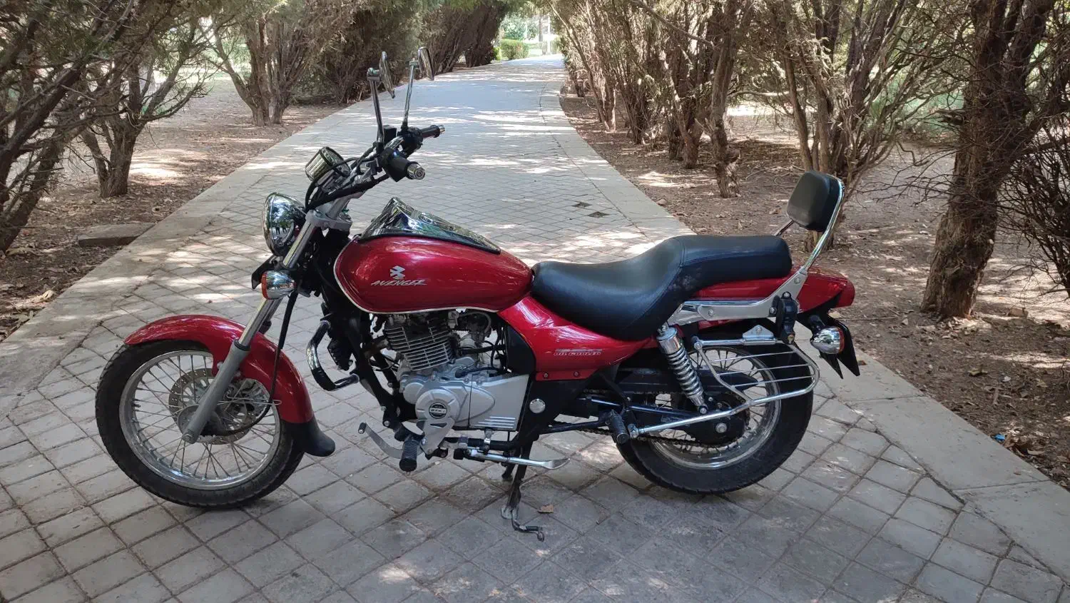 موتور اونجر۲۲۰ هندی اصلی|موتورسیکلت|اصفهان, همدانیان|دیوار