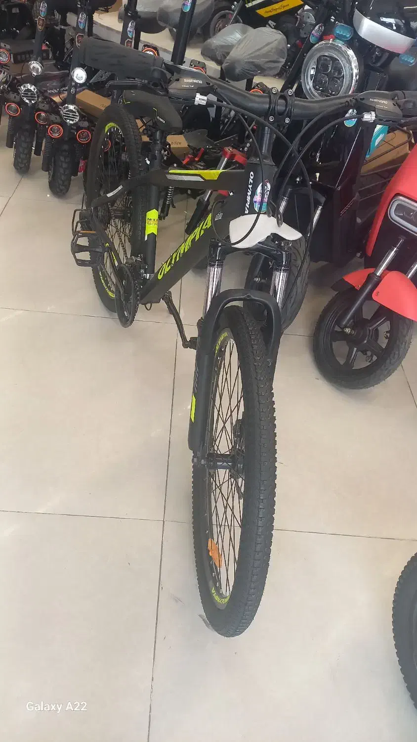 دوچرخه ۲۶ المپیا خارجی دندهای|دوچرخه، اسکیت، اسکوتر|جهرم, |دیوار