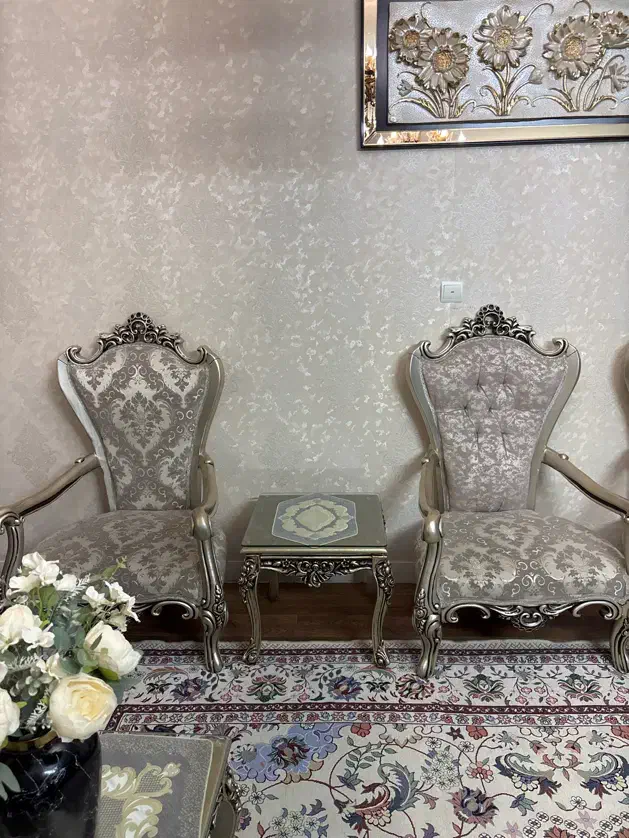 مبل استیل۹ نفره|مبلمان خانگی و میز عسلی|تهران, شهرک فردوس (حسینی)|دیوار