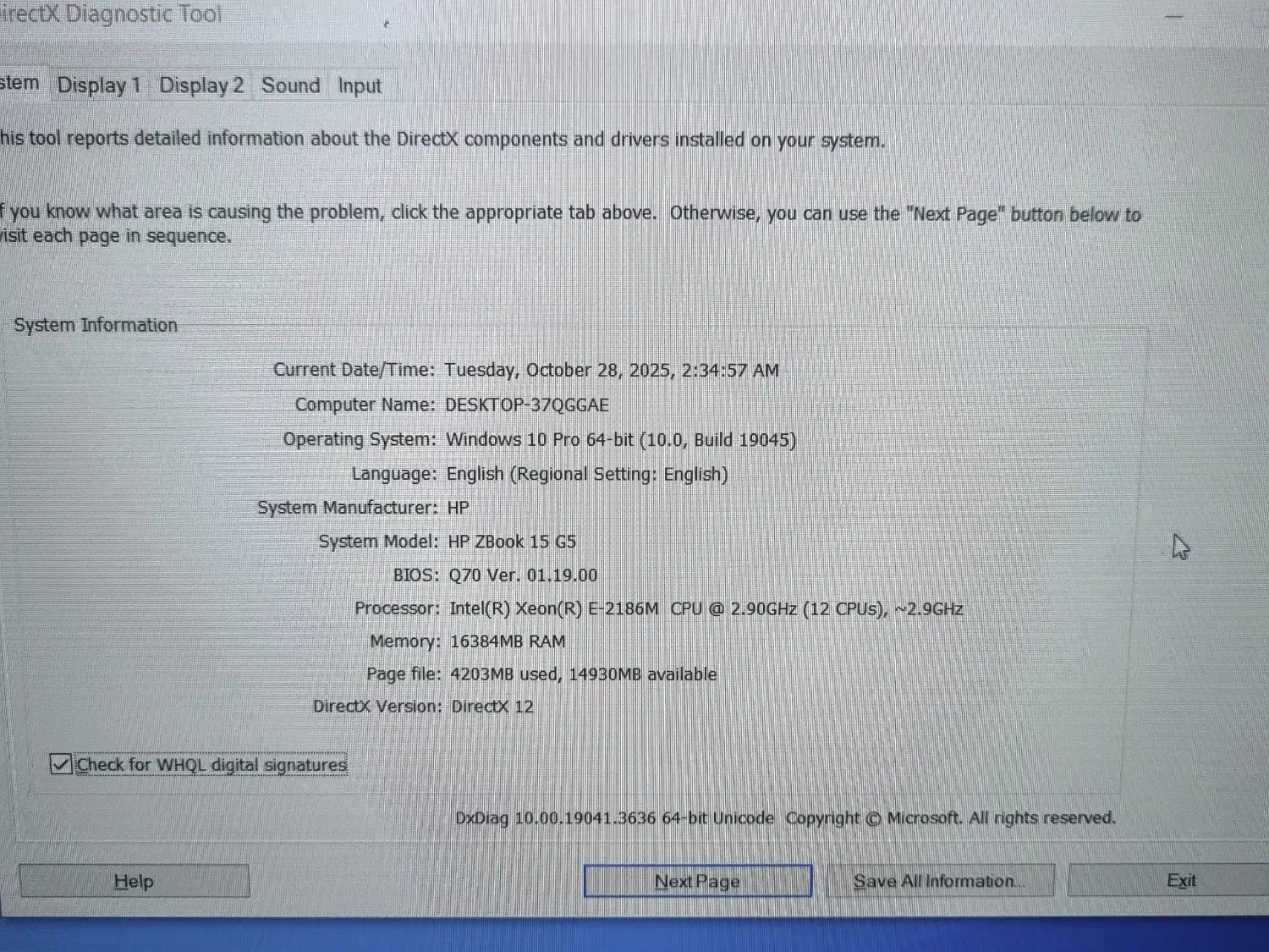لپتاپ زدبوک Hp ZBook 15 G5 مناسب طراحی صنعتی|رایانه همراه|بندر گناوه, |دیوار