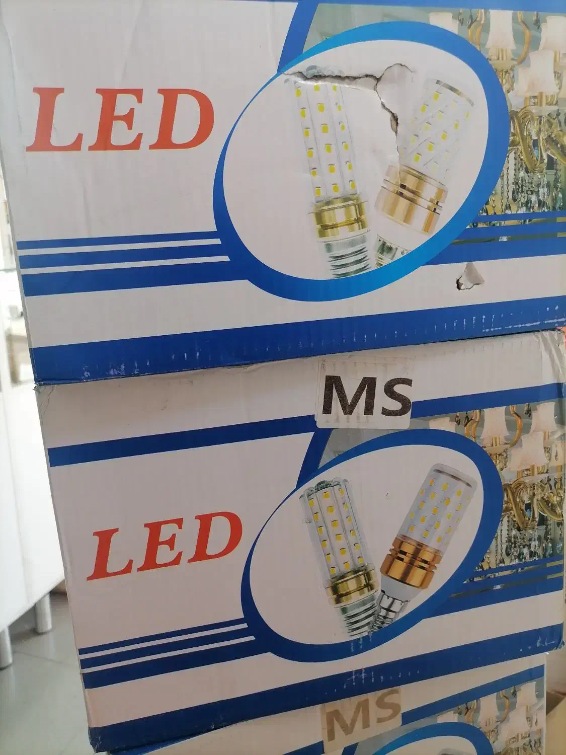 لامپ لوستری 3 رنگ 84 LED|لامپ و چراغ|کرج, شاهین‌ویلا|دیوار