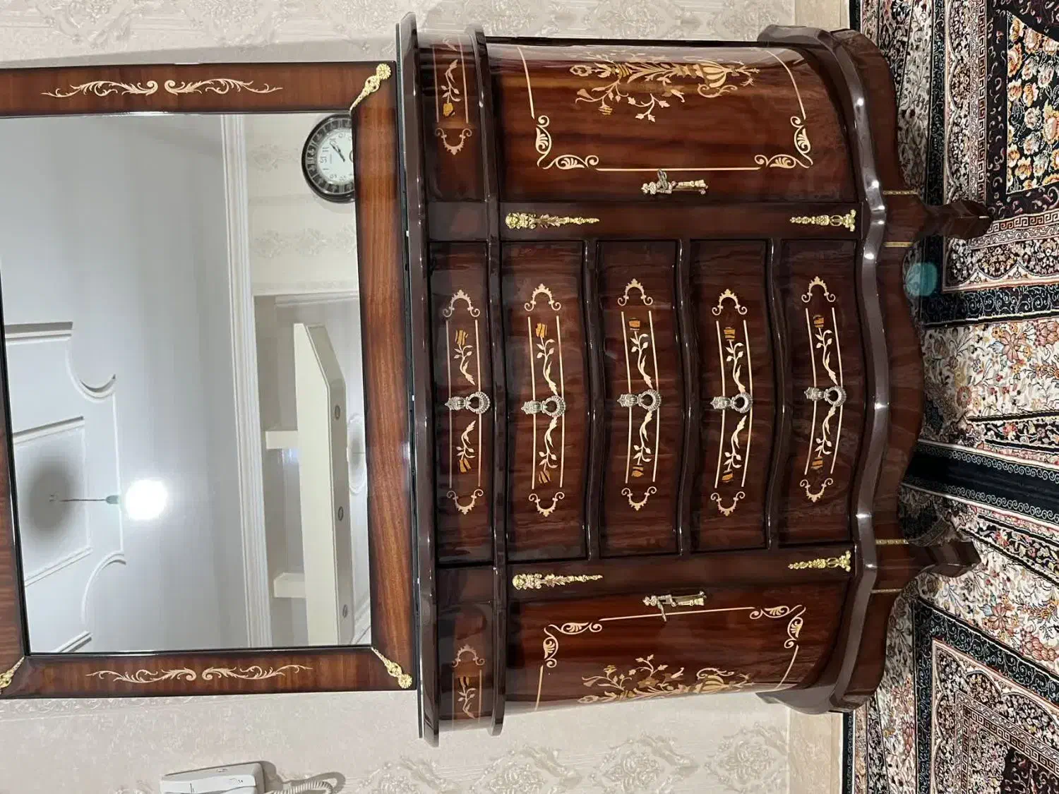 آینه کنسول|بوفه، ویترین، کنسول|باغستان, |دیوار