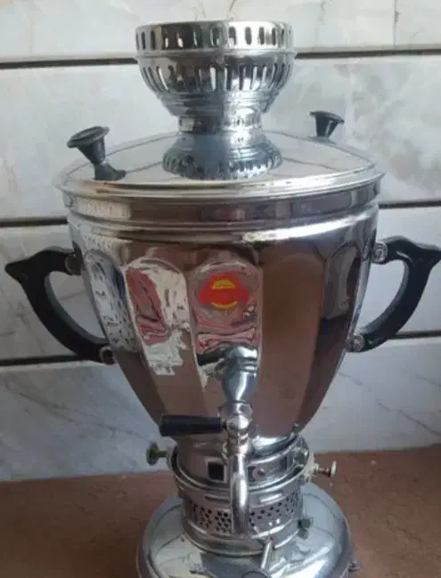 سماور ۵لیتری نفتی قدیمی|سماور، چای‌ساز، قهوه‌ساز|بم, |دیوار