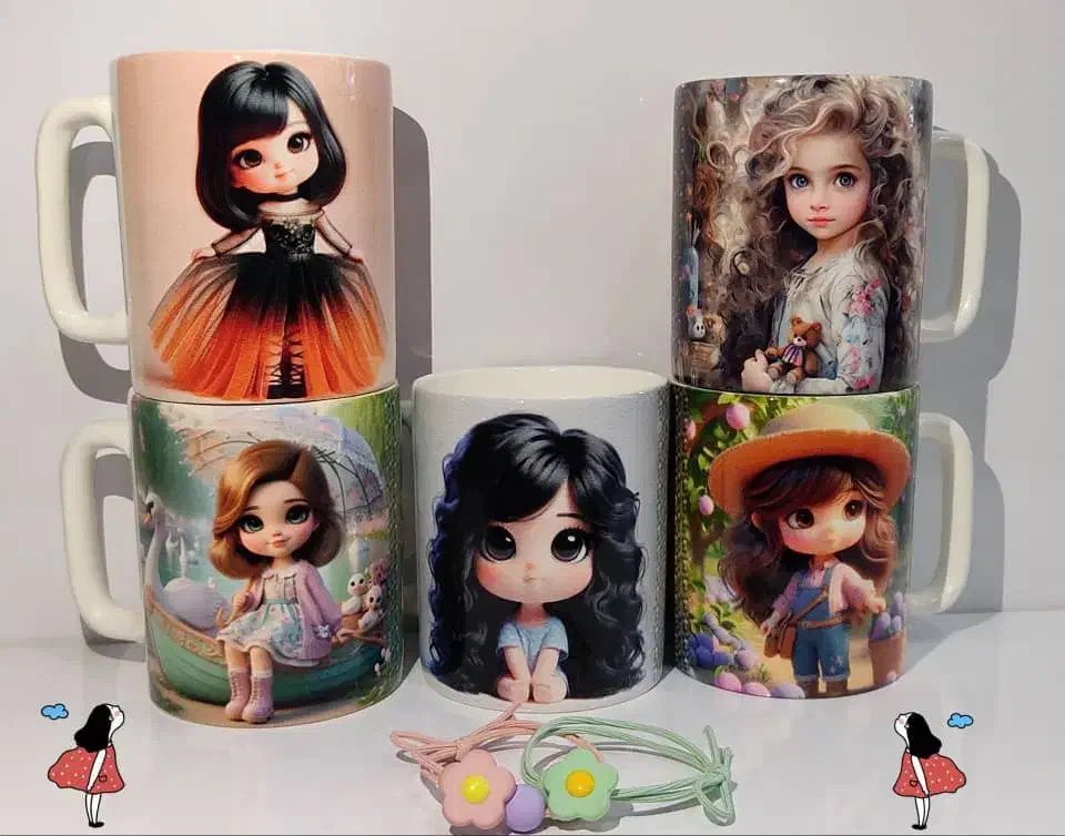 انواع ماگ های زینتی و ساعت و ..|صنایع دستی و سایر لوازم تزئینی|کرمان, |دیوار