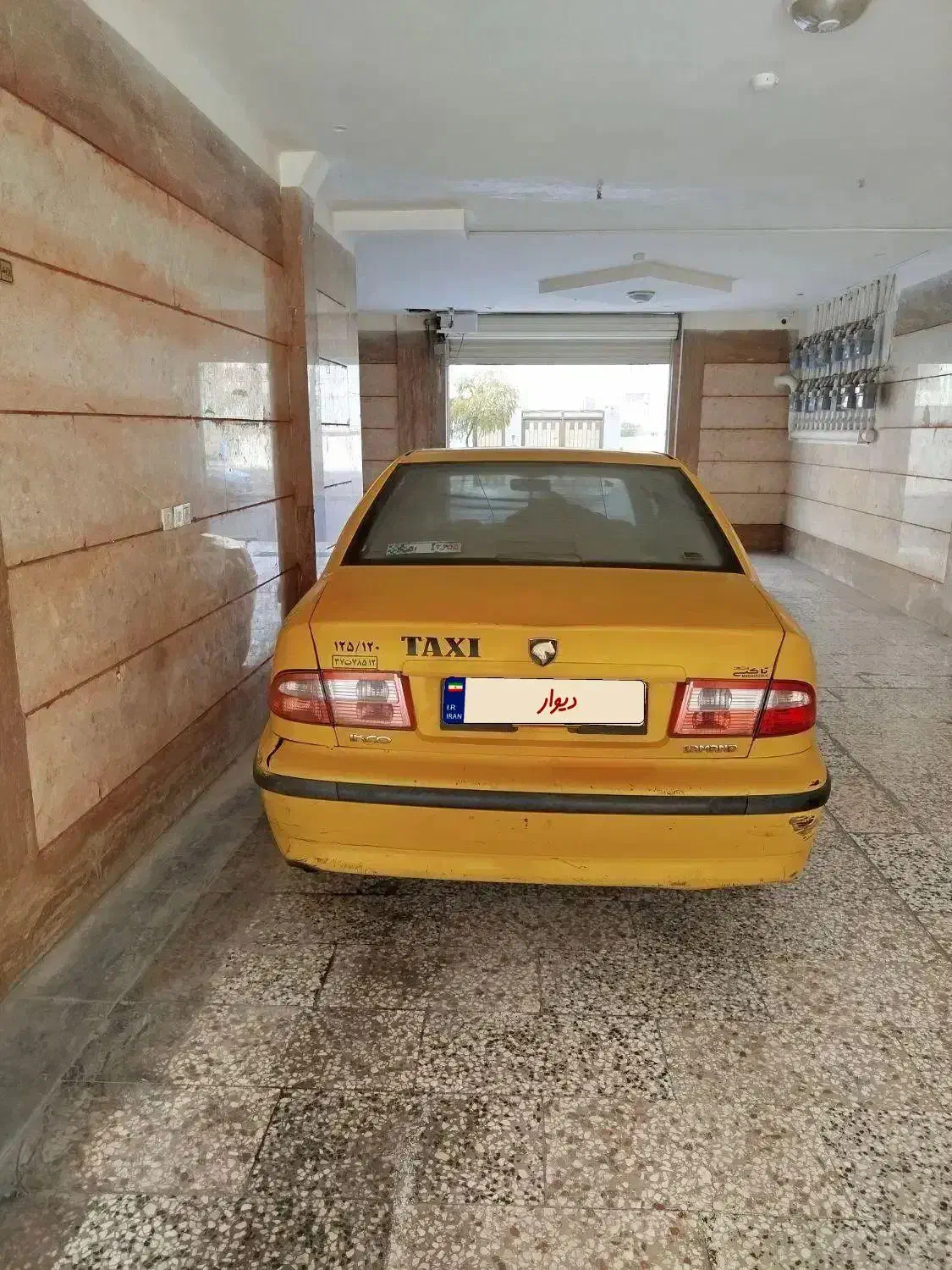 تاکسی سمند 93|خودرو سواری و وانت|مشهد, جاهد شهر|دیوار