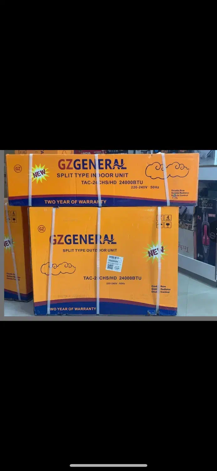 کولرگازی ۲۴ جنرال جی زد تایلندی اصلی|کولر گازی و فن‌کوئل|مشهد, شهید بهشتی|دیوار