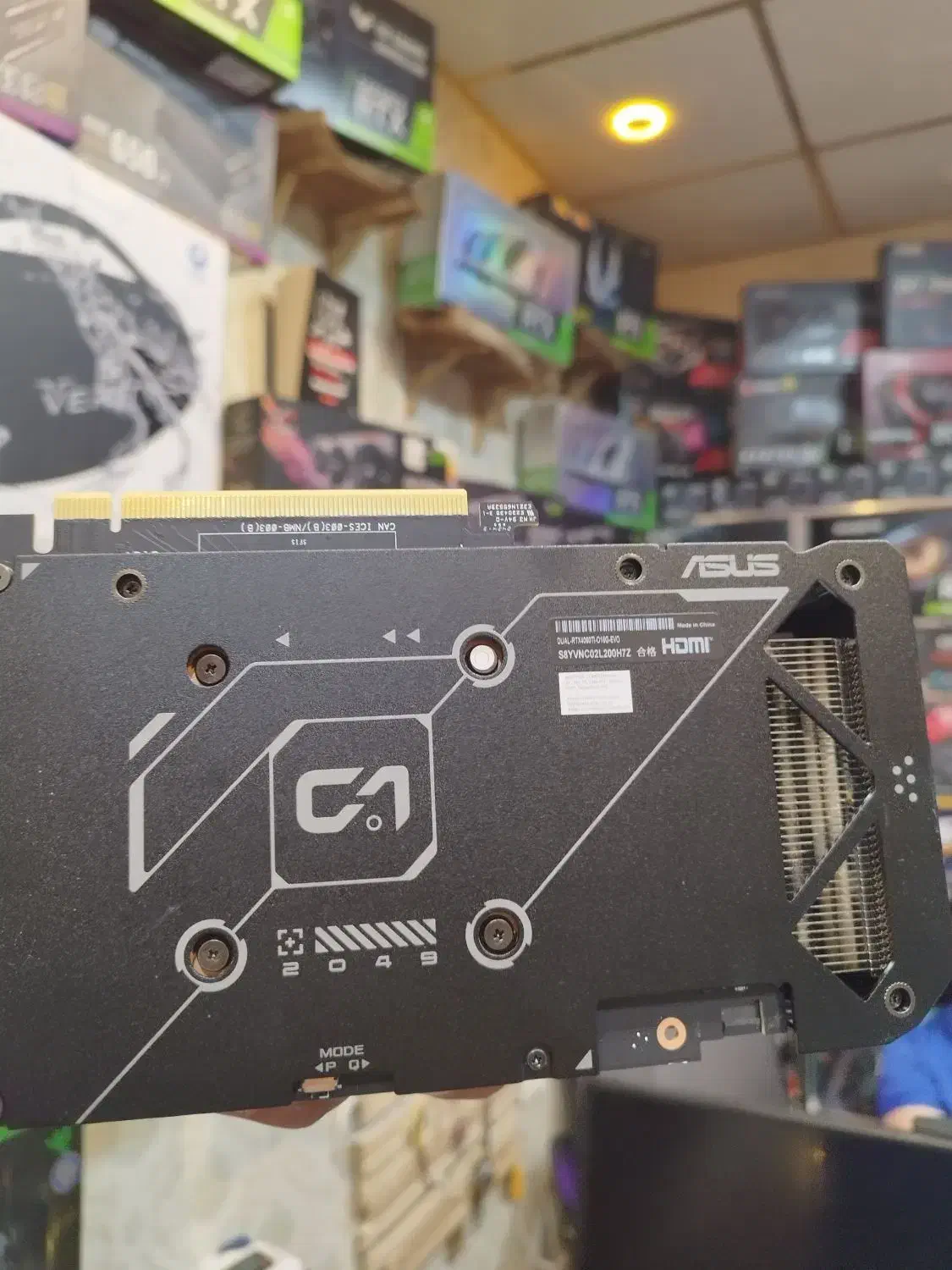 کارت گرافیک asus dual oc 4060ti 16GB|قطعات و لوازم جانبی رایانه|تهران, تهرانسر شمالی|دیوار