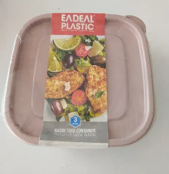 ظرف3عددی ایده آل|ظروف نگهدارنده، پلاستیکی، یک‌بارمصرف|بند زرک, |دیوار