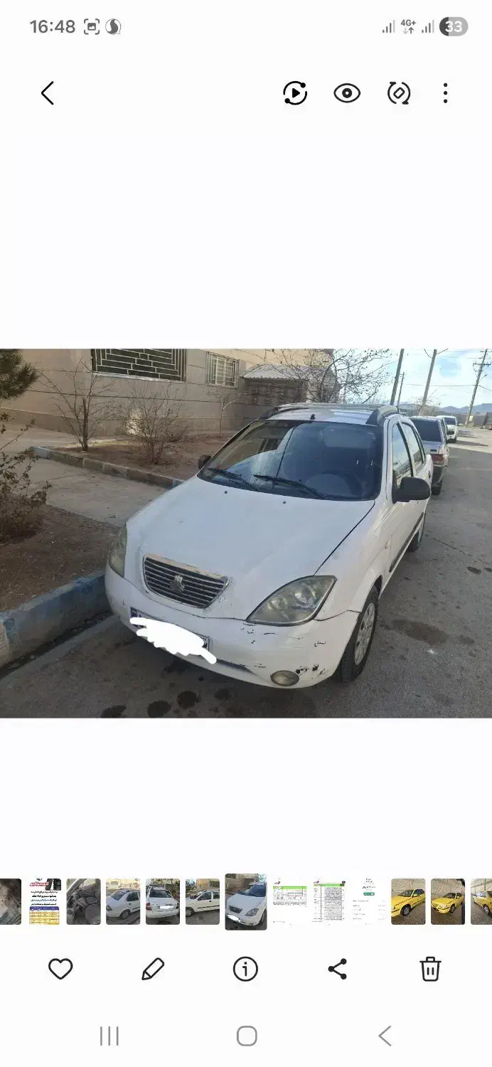 تیبا صندوق دار مدل ۹۲|خودرو سواری و وانت|مرودشت, مسکن مهرگان|دیوار