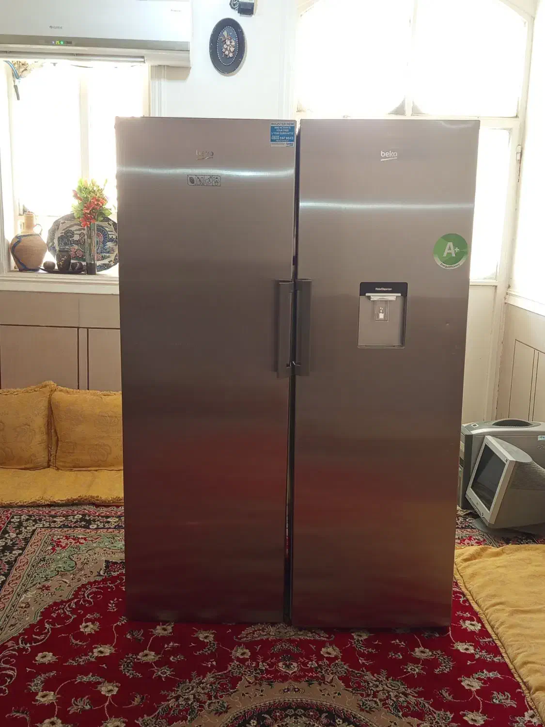یخچال فریزر دوقلو beko|یخچال و فریزر|لامرد, |دیوار