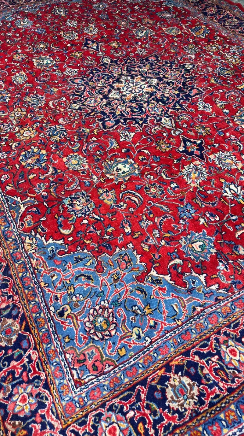 فرش دستبافت محلی بافت ورچه درحد نو|فرش|اراک, |دیوار