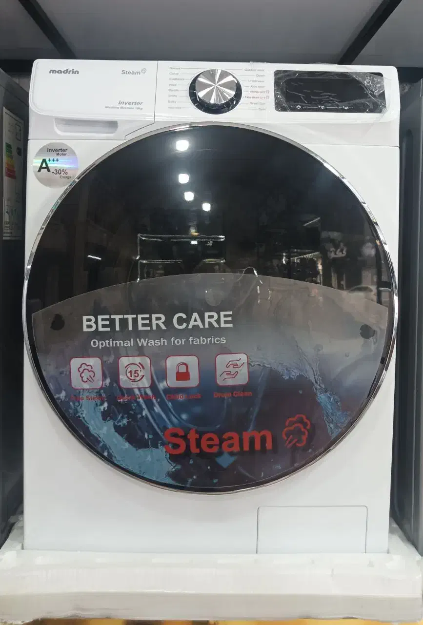 لباسشویی مارک مادرین ۱۰ کیلوگرم|ماشین لباسشویی و خشککن لباس|گنبد کاووس, |دیوار