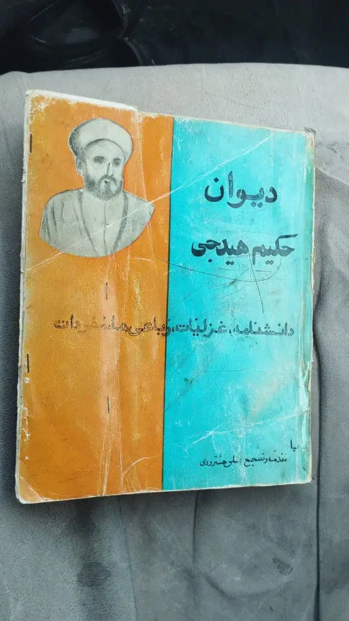 کتاب دیوان حکیم هیدجی|کتاب و مجله ادبی|قم, انسجام|دیوار