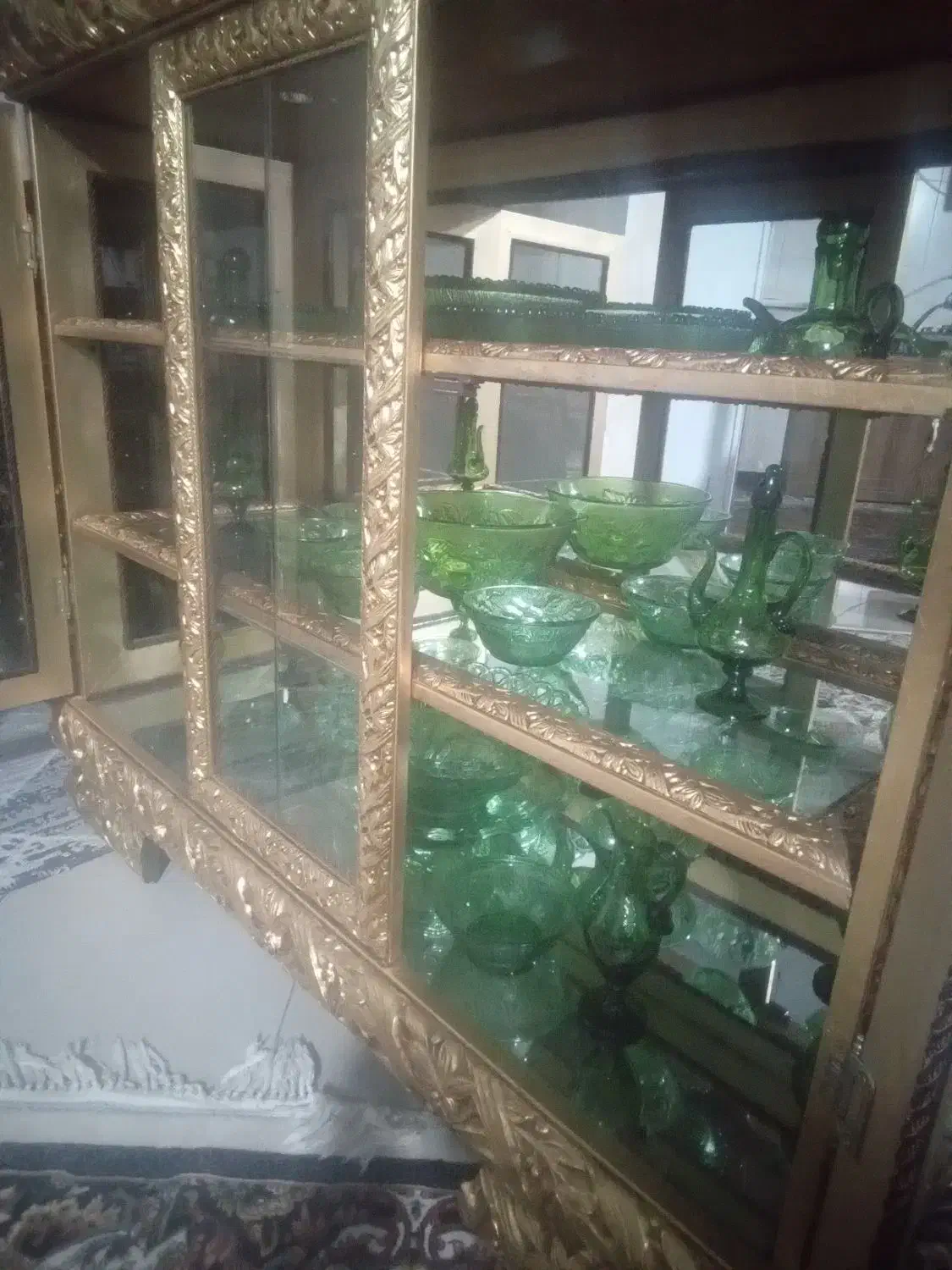 کنسول آب طلا|بوفه، ویترین، کنسول|محمدیه-قزوین, |دیوار