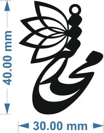 طرح های پلاک طلا فایل کورل|جواهرات|تنکابن, |دیوار