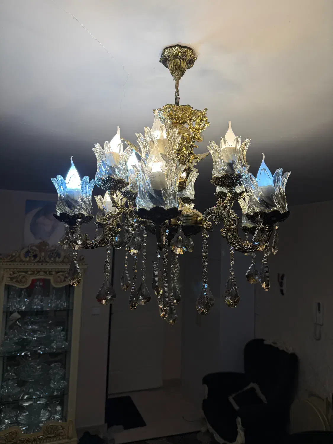 لوستر برنز|لوستر و چراغ آویز|کرج, حیدرآباد|دیوار