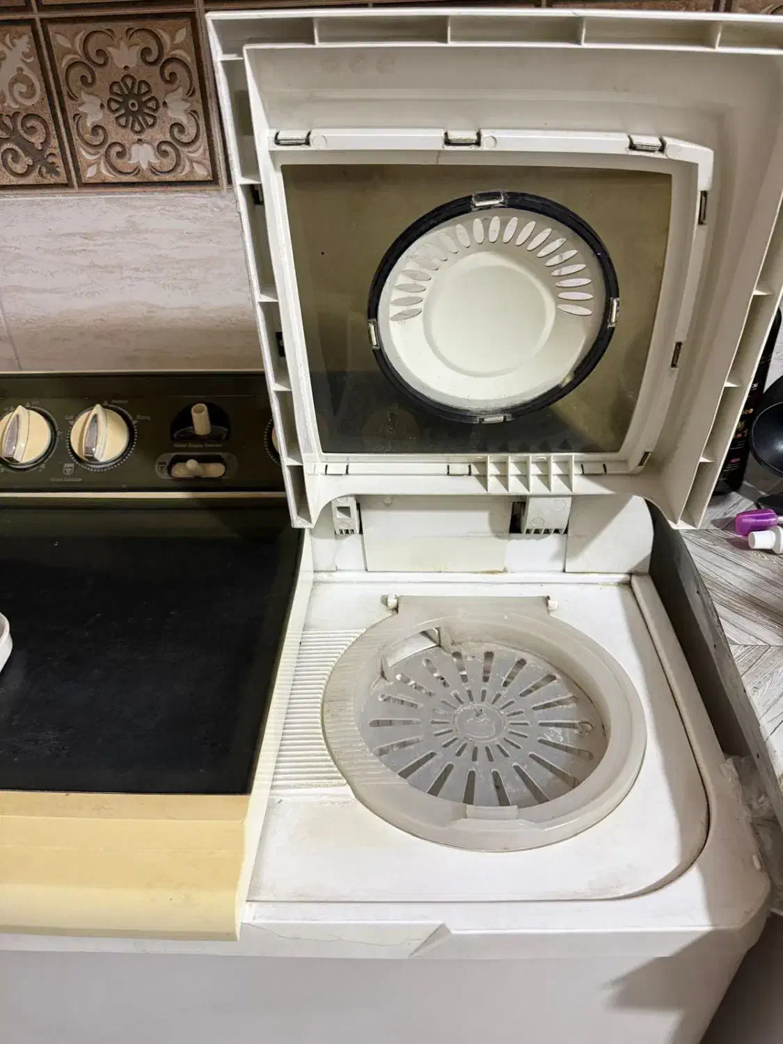 ماشین لباسشویی دوقلو اسنوا|ماشین لباسشویی و خشک‌کن لباس|ری, فیروزآبادی|دیوار