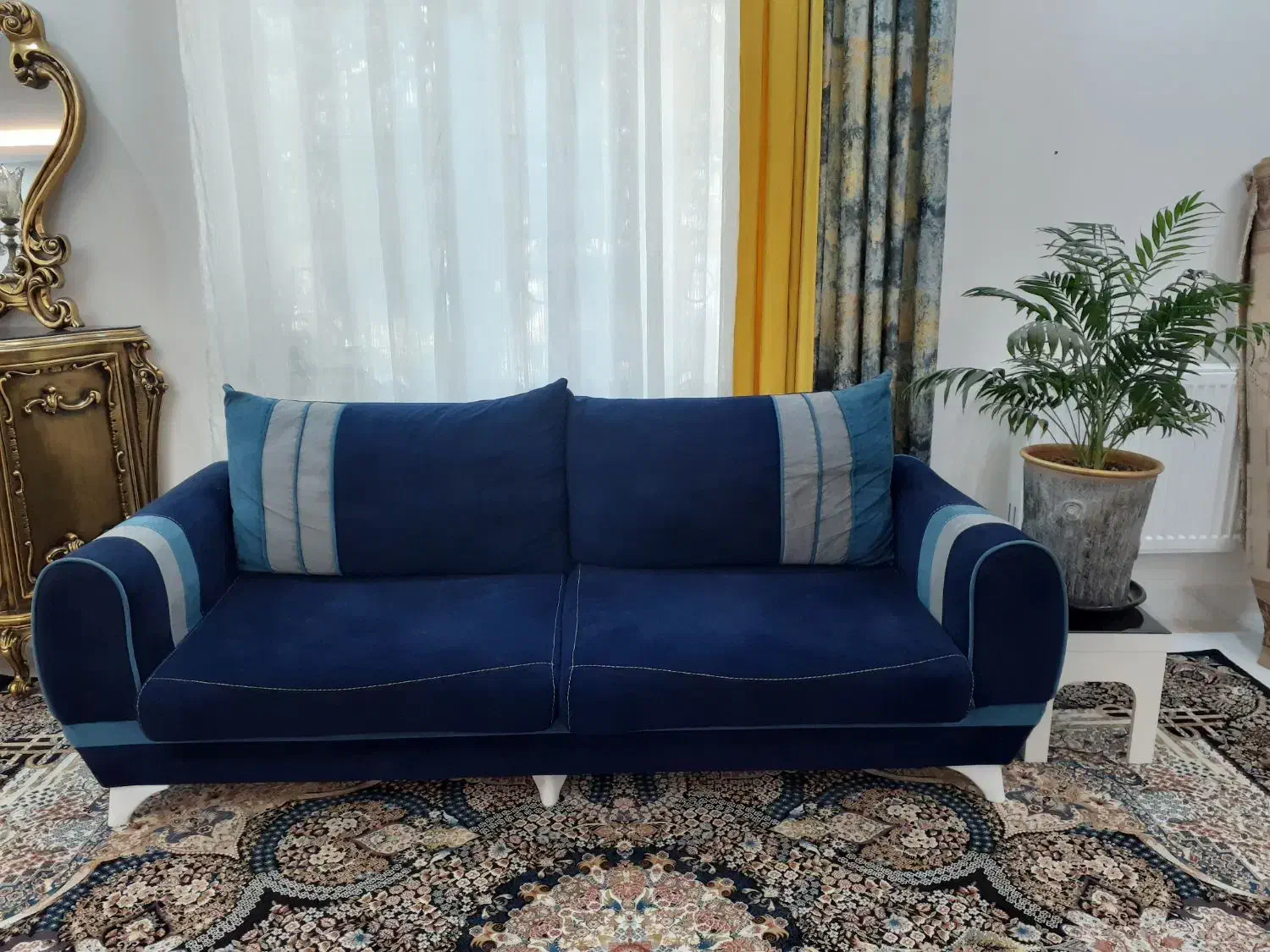 مبل شش نفره سالم|مبلمان خانگی و میز عسلی|پیشوا, |دیوار