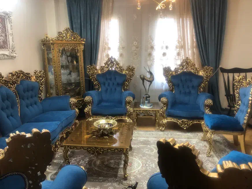 مبل استیل ۹نفره|مبلمان خانگی و میز عسلی|ری, دولتآباد|دیوار