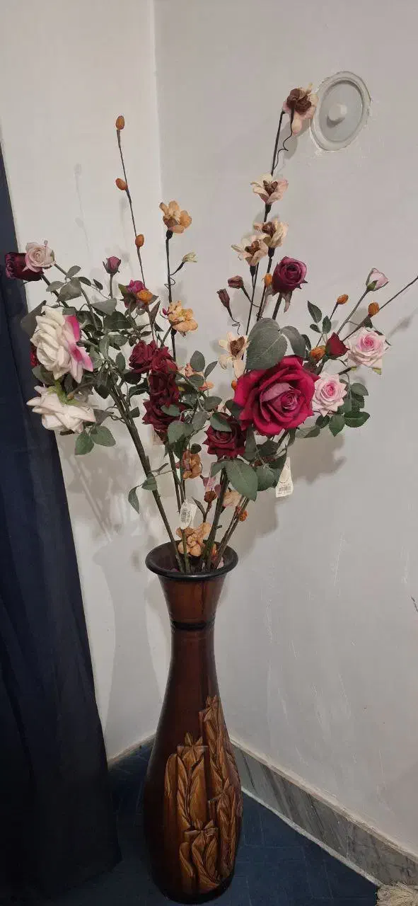 گل وگلدان|گل مصنوعی|اسفراین, |دیوار