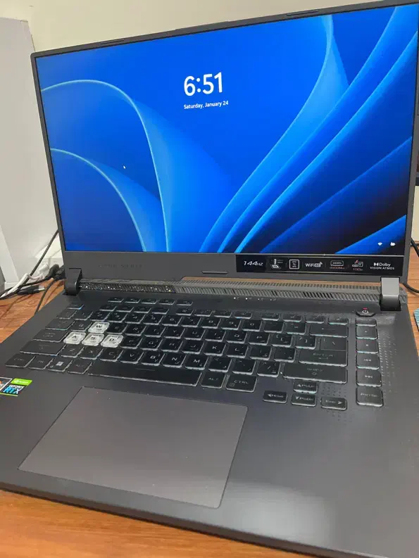 ASUS ROG STRIX R7 16gb(Ddr5) 1tbSSD RTX3050|رایانه همراه|تهران, مدائن|دیوار