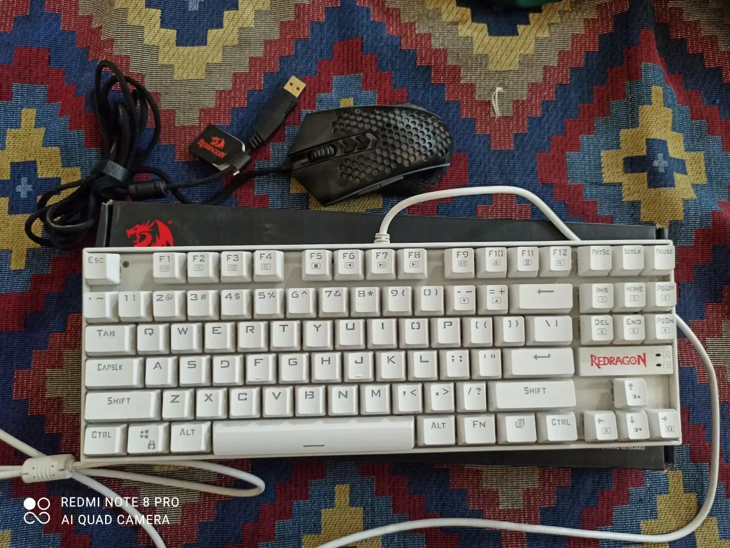 موس کیبورد مکانیکال رد دراگون red switch|قطعات و لوازم جانبی رایانه|سنندج, |دیوار