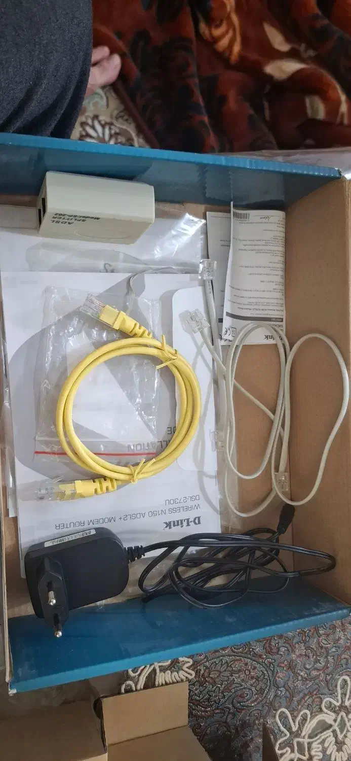 مودم دو انتن دلینک|مودم و تجهیزات شبکه|بروجرد, |دیوار