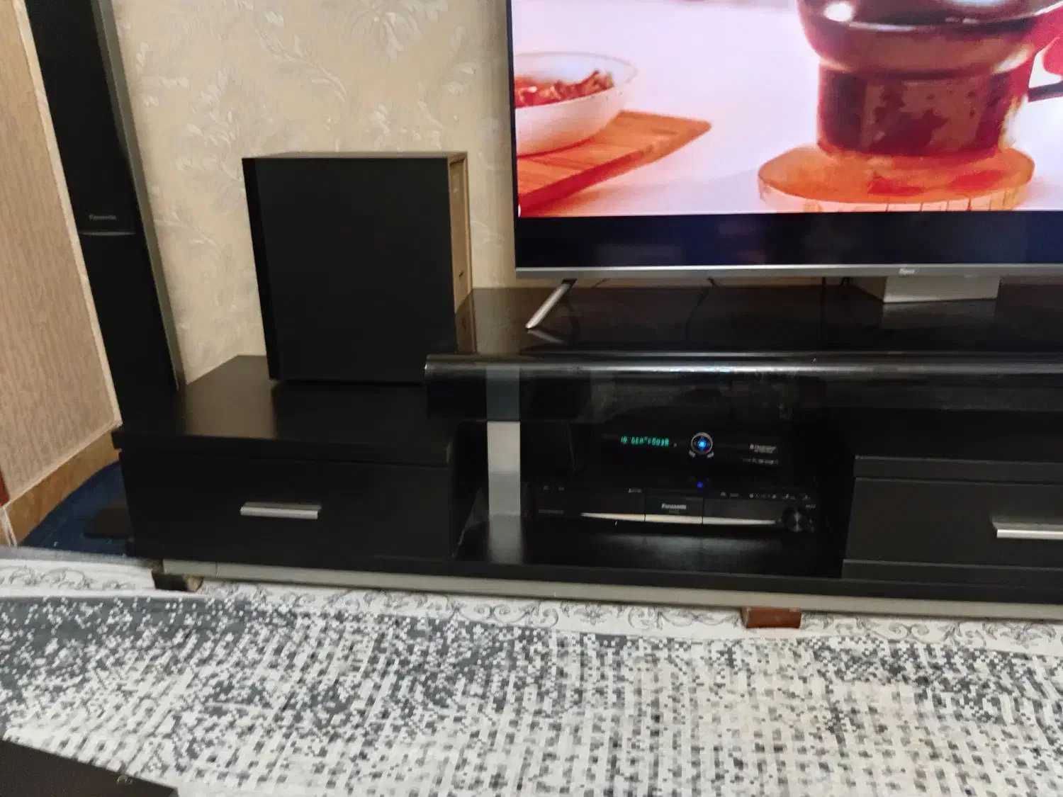 میز تلوزیون مشکی مات|میز تلویزیون|تهران, سلسبیل شمالی|دیوار