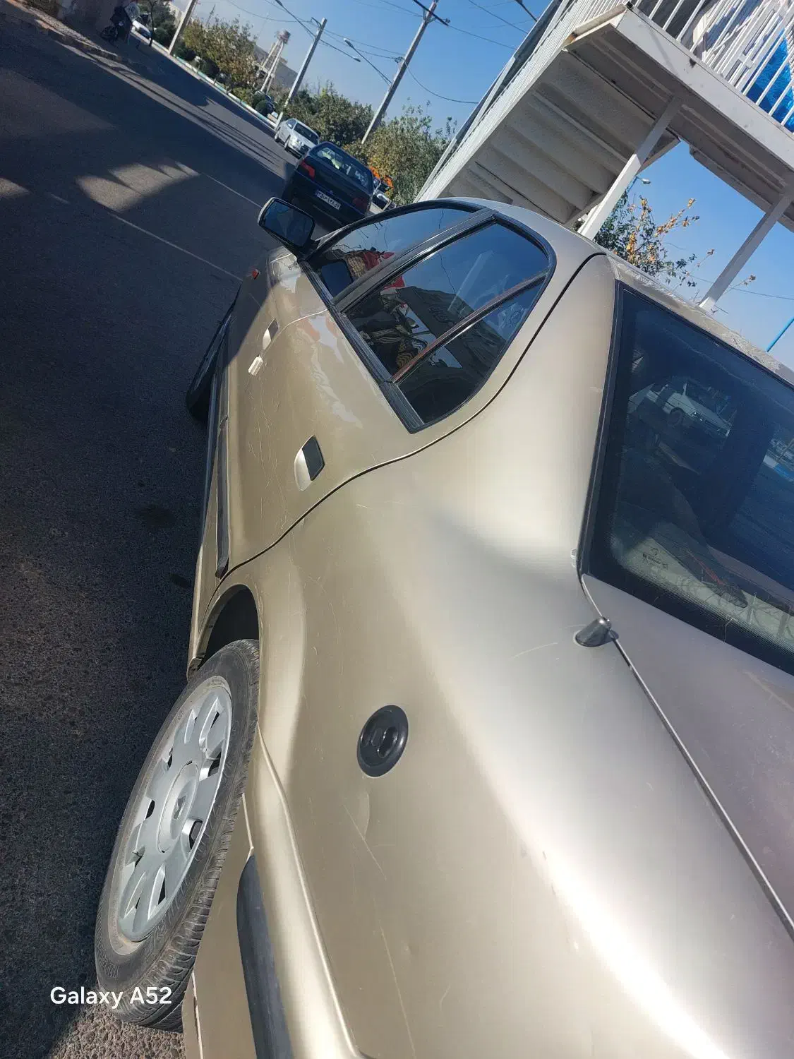 سمند 85 بژ بدون رنگ شاسی پلمپ دوگانه فابریک|خودرو سواری و وانت|یزد, |دیوار