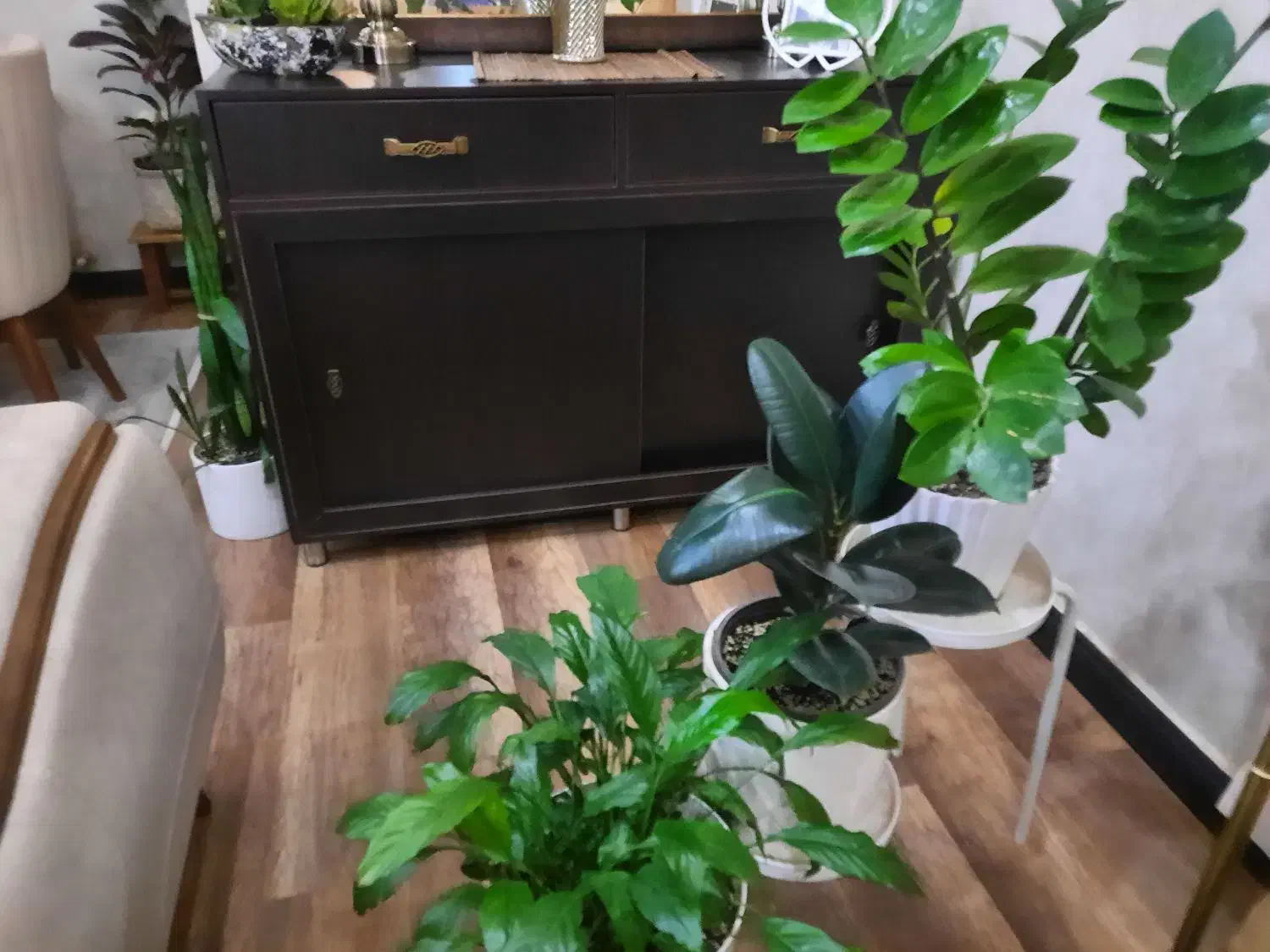 کنسول ظروف پذیرایی|بوفه، ویترین، کنسول|بندر انزلی, معلم|دیوار