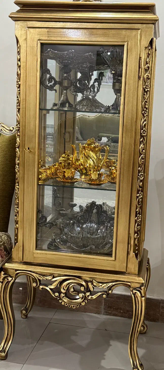 بوفه ورق طلا|بوفه، ویترین، کنسول|تهران, آشتیانی|دیوار