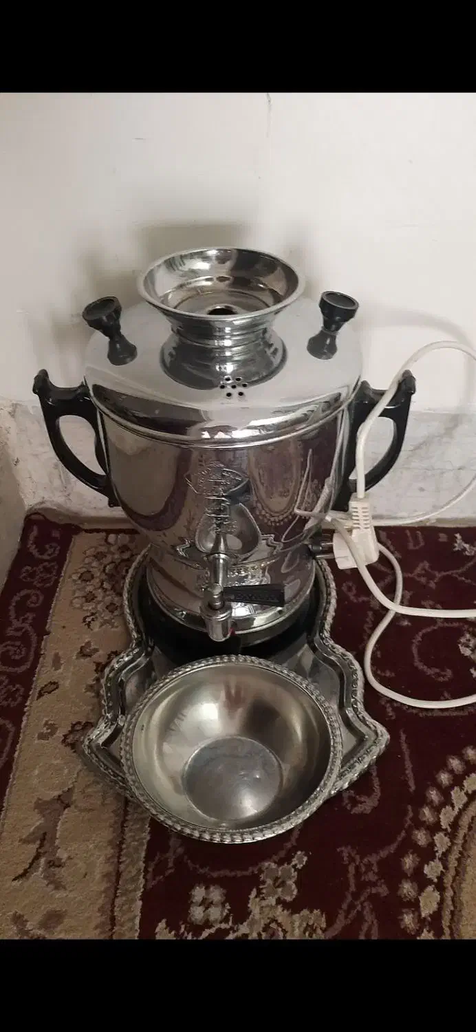 سه تا سماور برقی،مسی و گازی|سماور، چایساز، قهوهساز|قدس, شهرقدس|دیوار