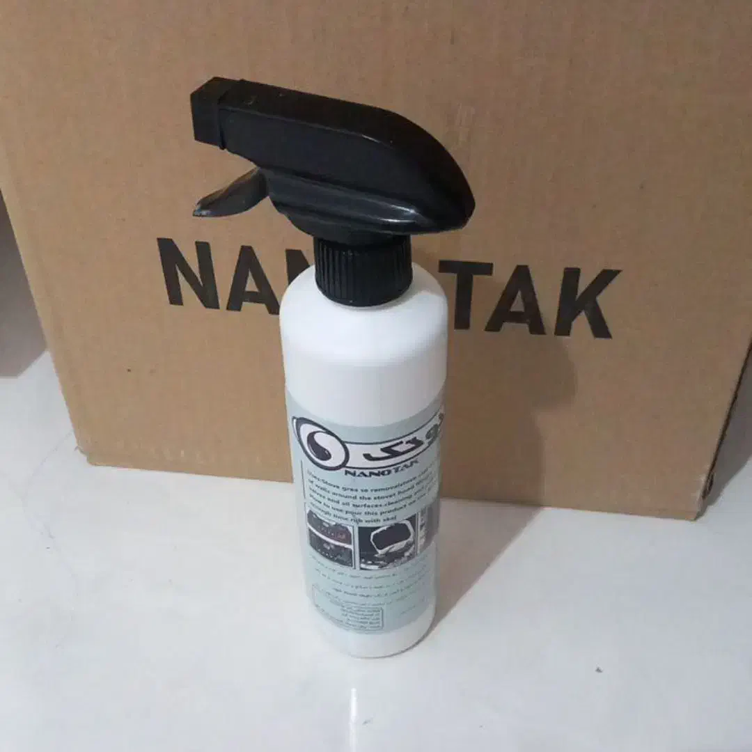 نانوتک حکدار(اسپری چربی زدای قوی)|مواد شوینده و دستمال کاغذی|همدان, |دیوار