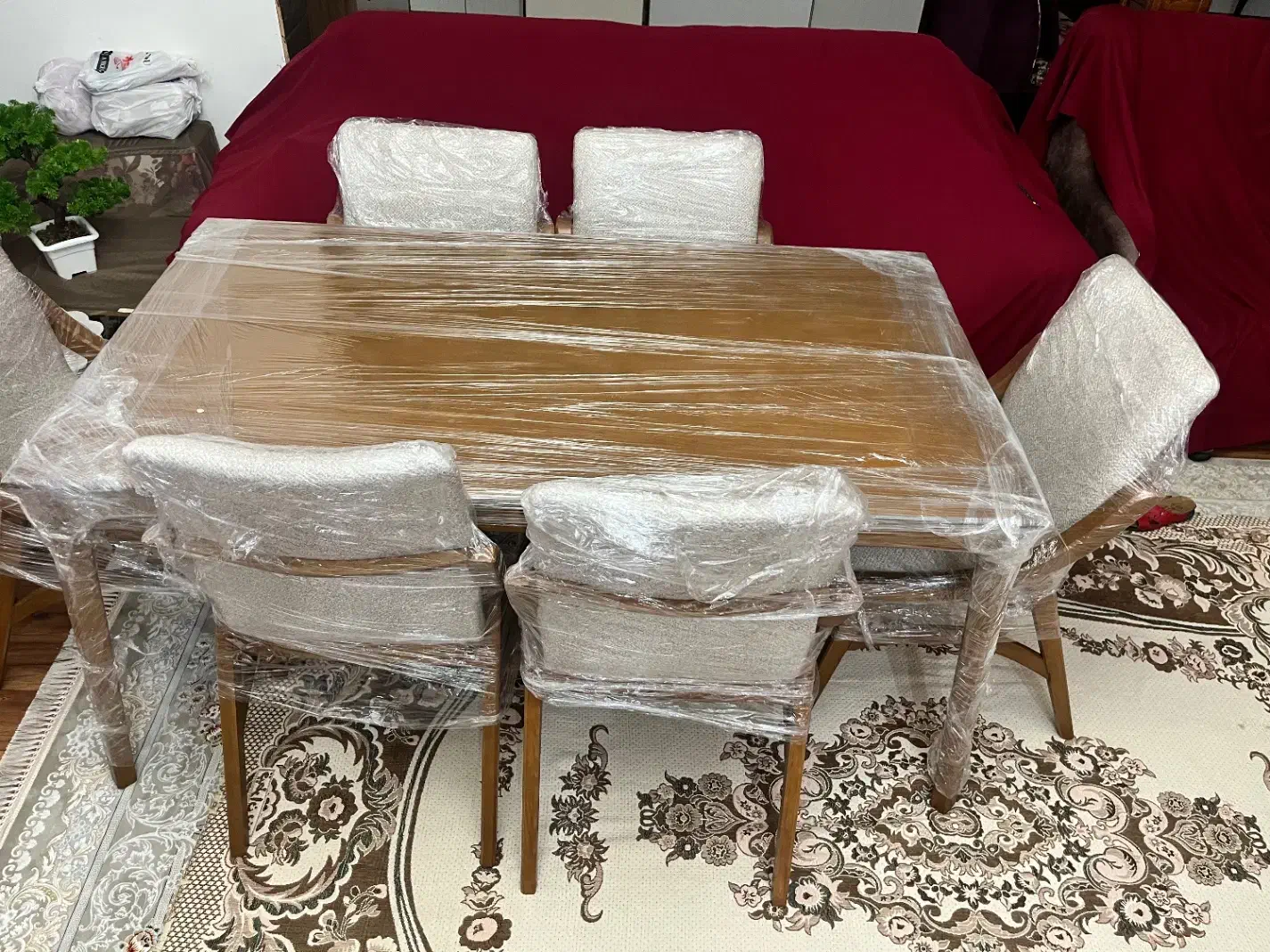 میز ناهارخوری نو|میز و صندلی غذاخوری|قائم‌شهر, |دیوار