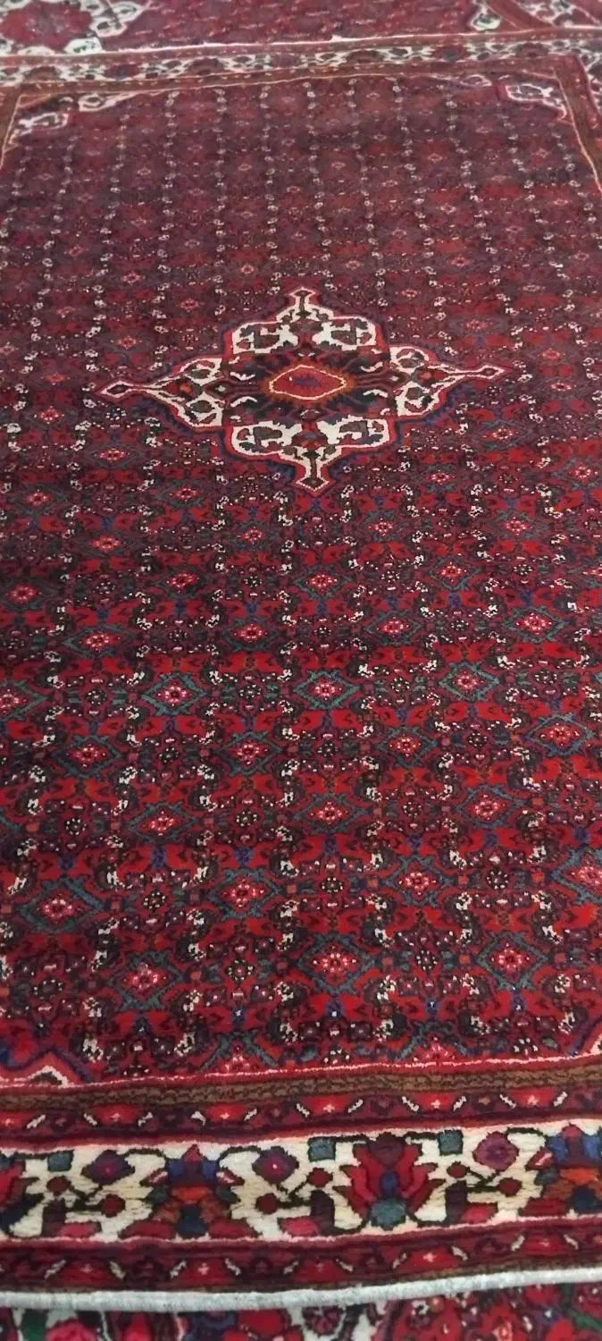 فرش دست بافت کارکرده سالم|فرش|همدان, |دیوار