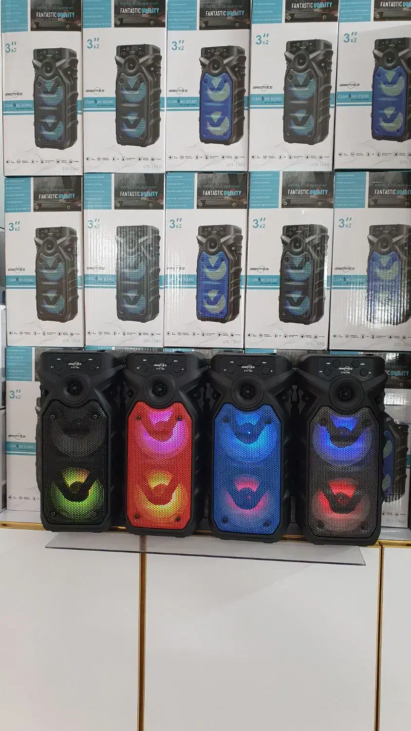 اسپیکر بلوتوثی قابل حمل GTS-1560|پخش‌کننده همراه|تهران, شیخ هادی|دیوار