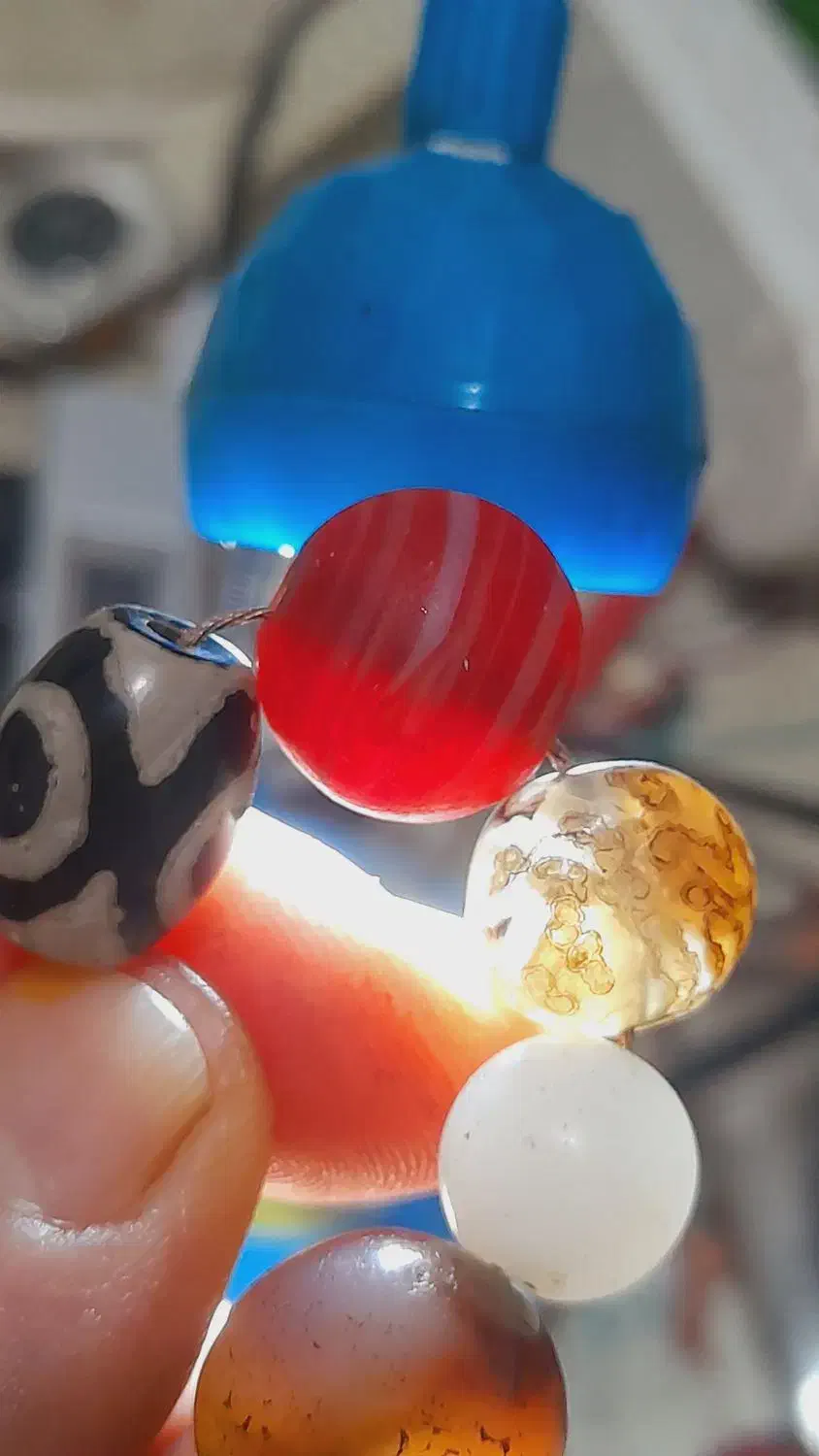 مهره سنگ های کمیاب گبری|جواهرات|ماهدشت, |دیوار