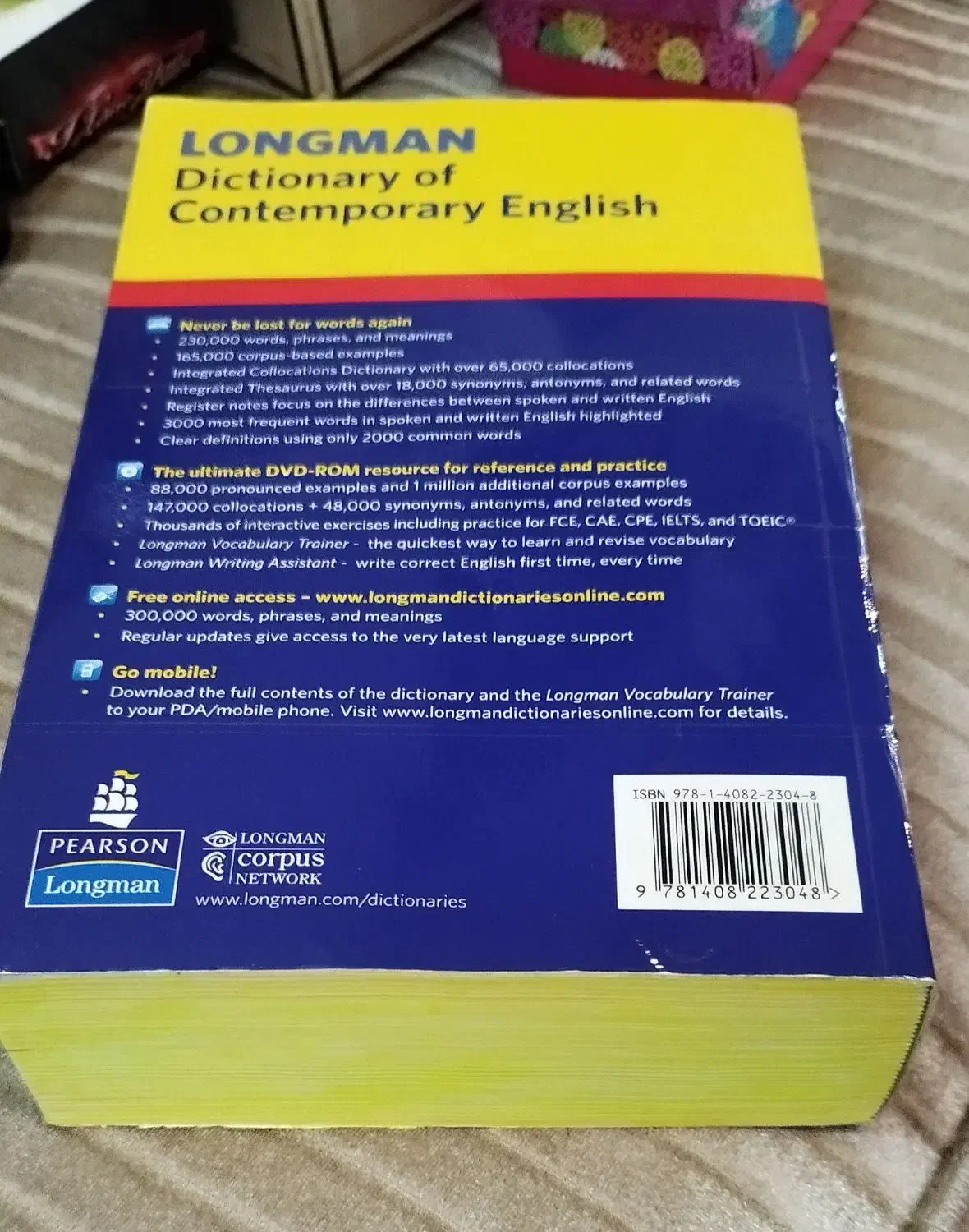 دیکشنری انگلیسی لانگمن چاپ اصلی نو و استفاده نشده|کتاب و مجله آموزشی|گلستان (تهران), |دیوار