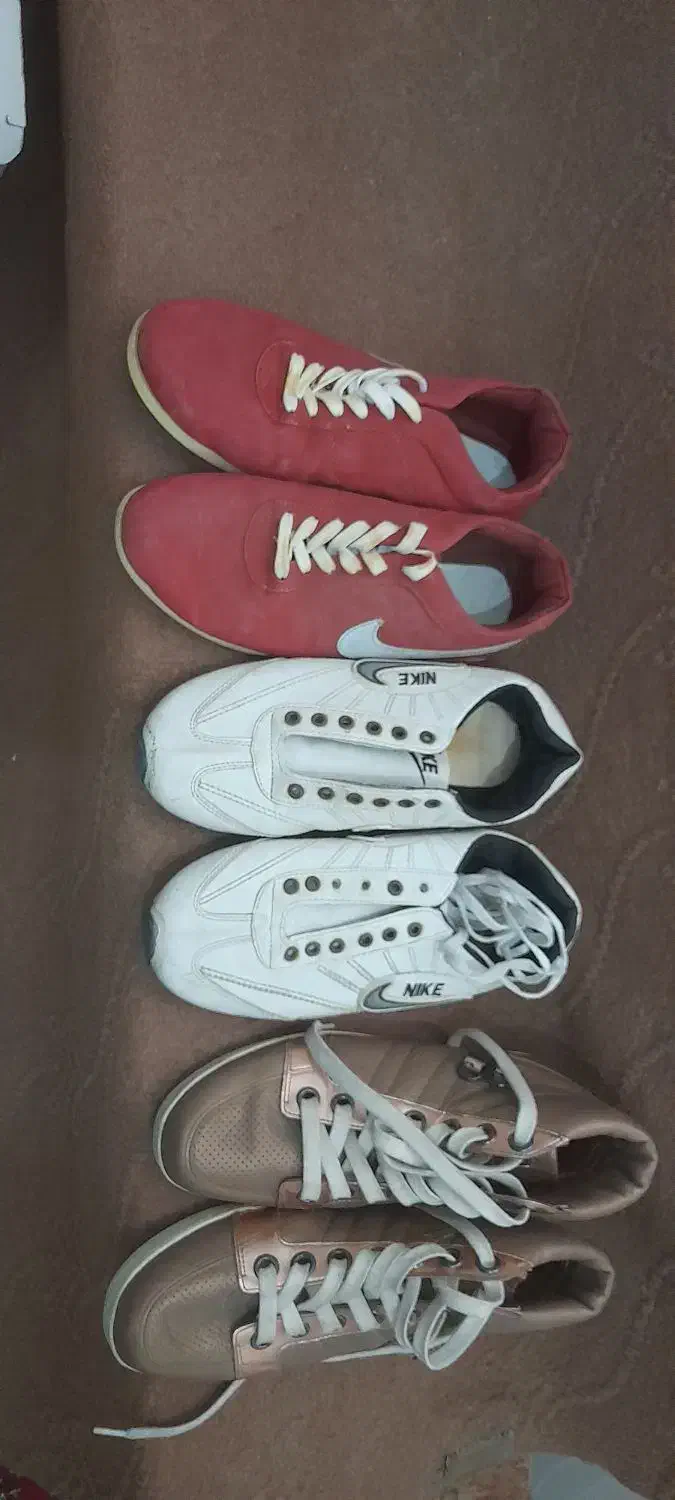 تعدادی کفش|کیف، کفش، کمربند|قم, شهرک مهدیه (مدرس)|دیوار