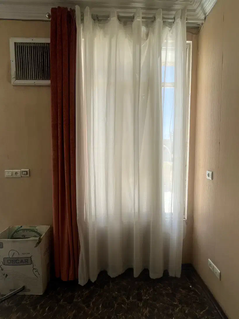 پرده پانچ با یلان حریر و مخمل|پرده، رانر، رومیزی|سیرجان, |دیوار