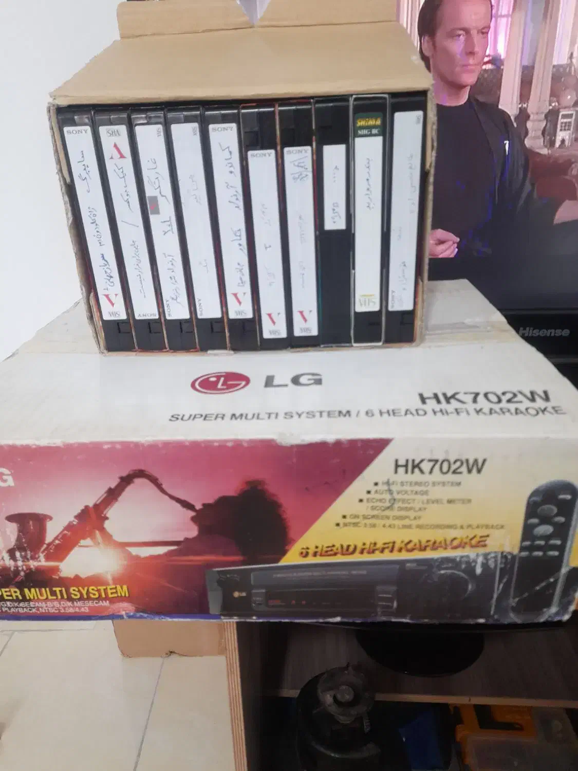 ویدئو الجی ۶هد استریو|پخشکننده DVD و ویدیو|آمل, |دیوار